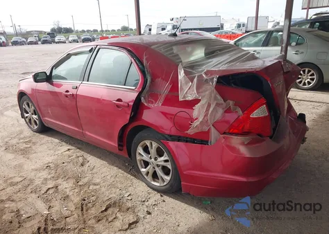 2012 Ford Fusion Se z USA, uszkodzony, nr VIN 3FAHP0HAXCR154527